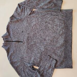 Original Penguin MARLED STRIPE CREW NECK SWEATER XXL Gray